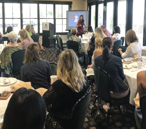 A Leadership Academy session led by Antoinette Griffin