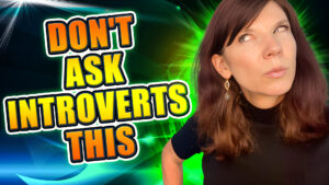 don't ask introverts this reads the image, with a picture of antoinette griffin