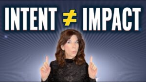 intent isn't impact